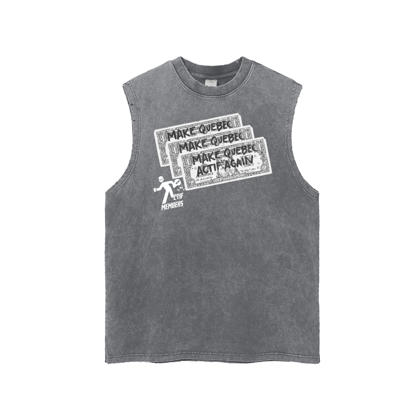 Make Québec Actif Again Tank Top