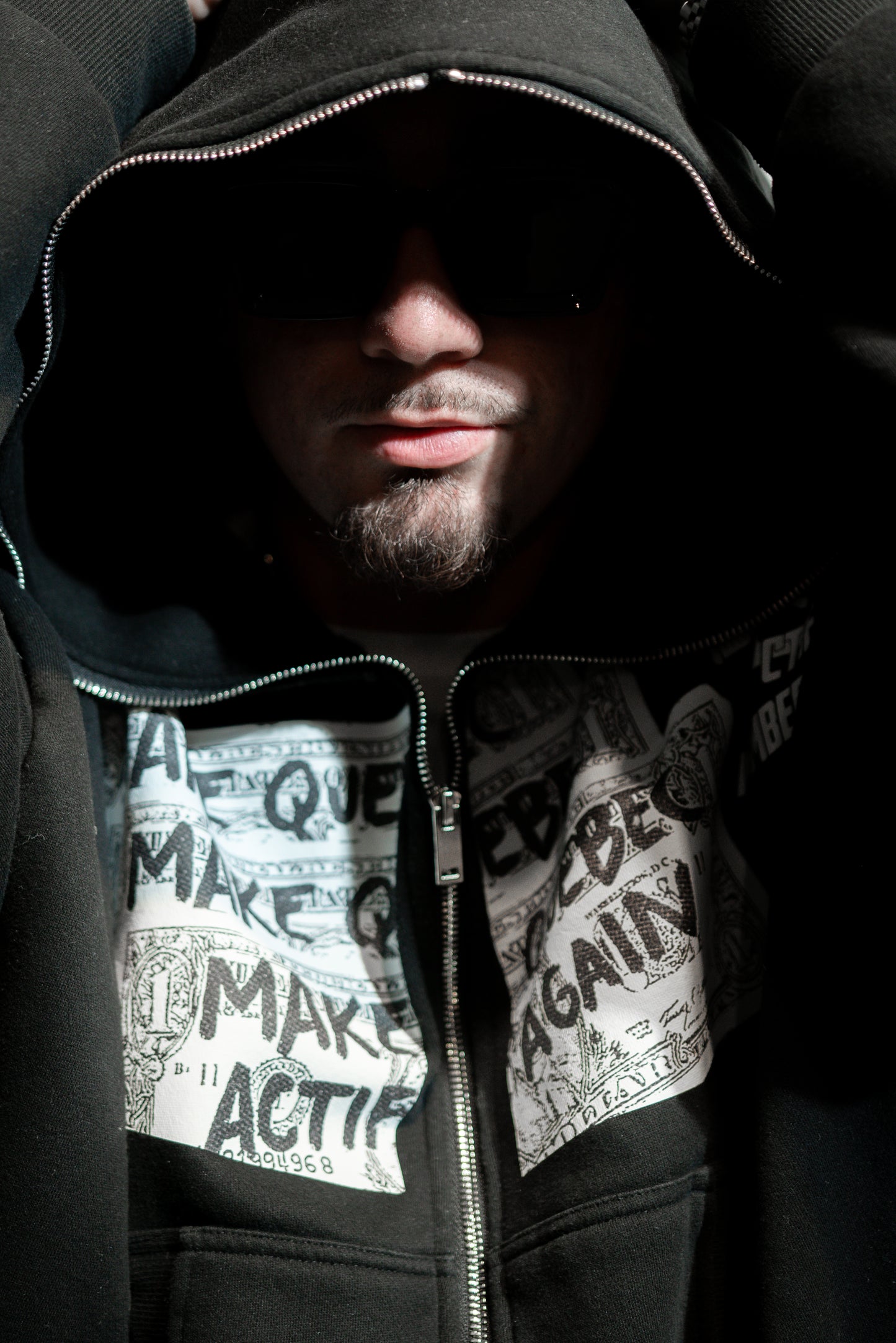 Make Québec Actif Again Full-Zip Hoodie