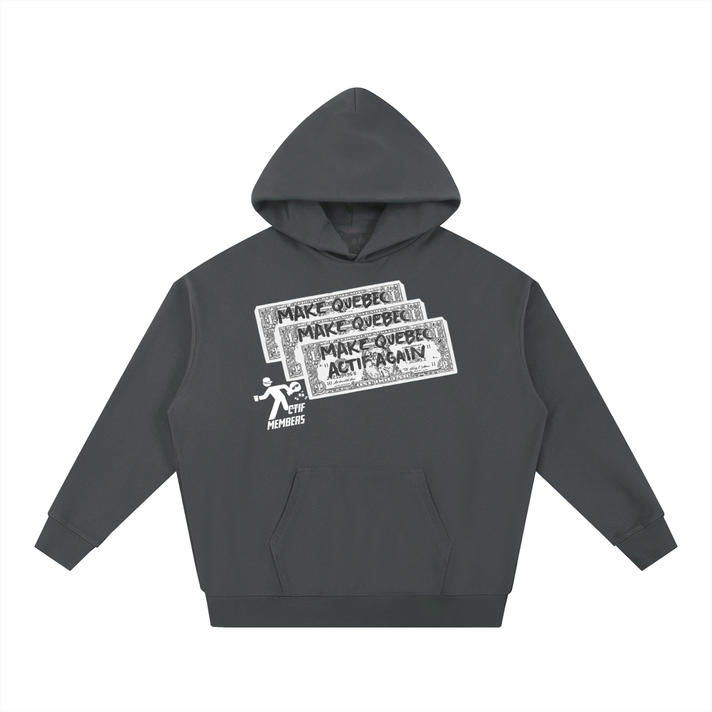 Make Québec Actif Again Heavyweight Hoodie